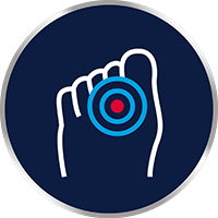 הרווחים שבין אצבעות הרגליים מגרדים וצורבים?